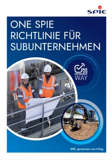One SPIE richtlinie für subunternehmen