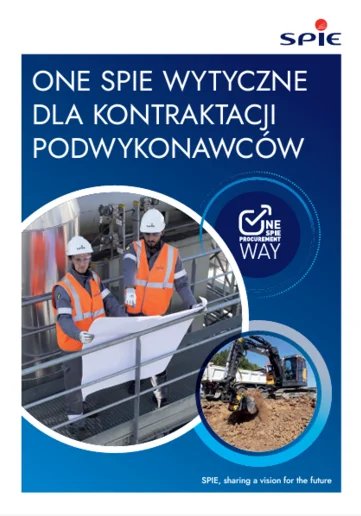 One SPIE wytyczne dla kontraktacji podwykonawcow