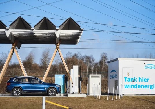 Facilitating wind-powered charging stations in Belgium
