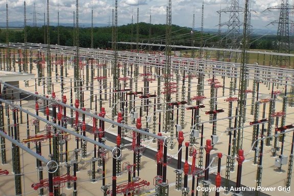 Sous-station de Austrian Power Grid (APG)