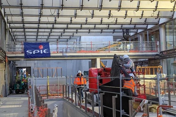 Installations sur la ligne 14 sud du métro parisien