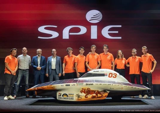 Netherlands: SPIE supports Brunel Solar Team in shared mission for sustainable innovation