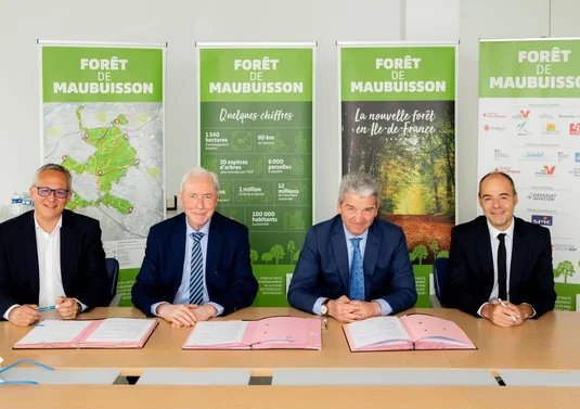 SPIE supports the creation of the Maubuisson forest in Val d'Oise